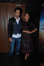 Ayushmann Khurrana, Pallavi Sharda at the Premiere of Hawaizaada in Mumbai on 29th Jan 2015